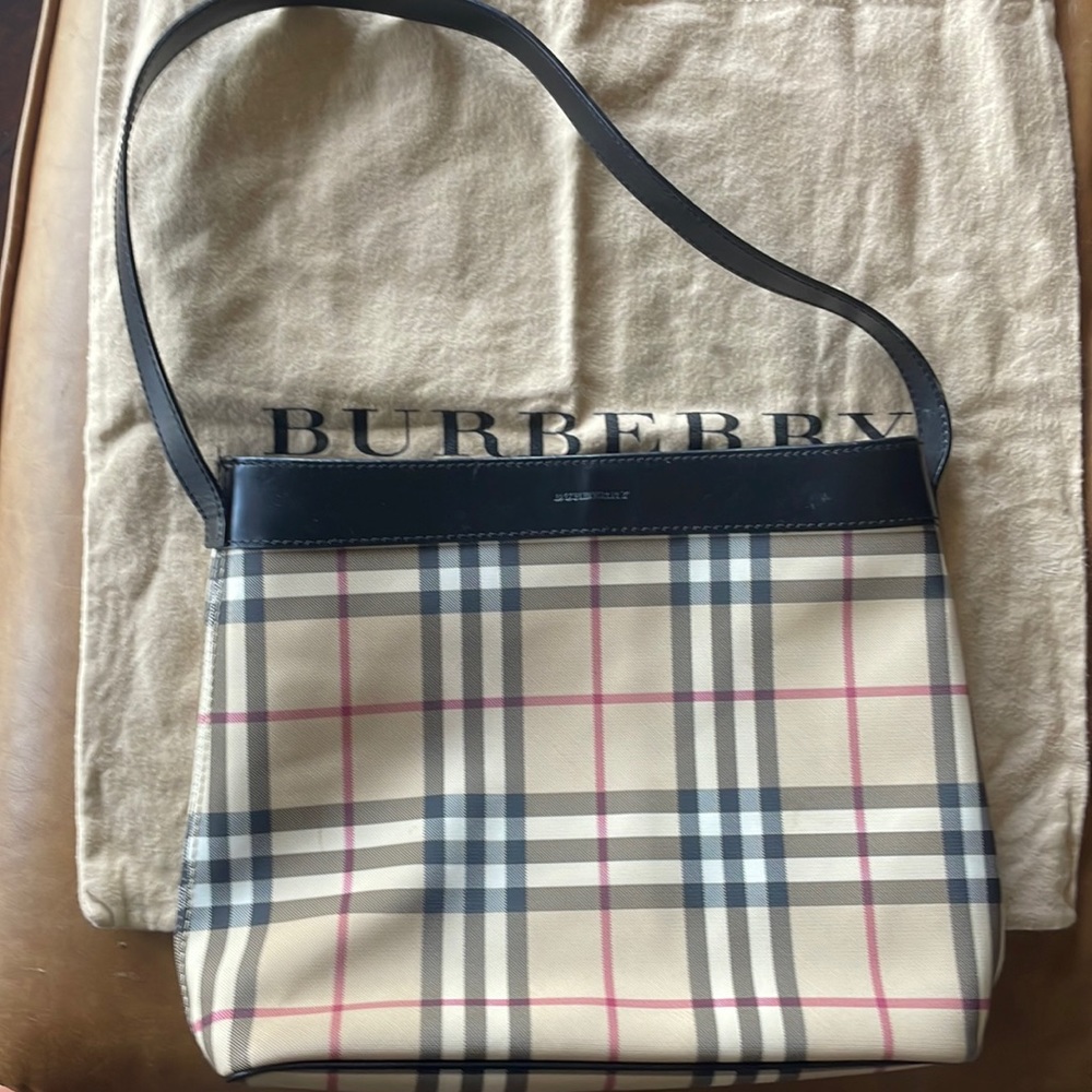 Vintage Burberry nova check purse